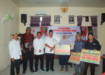 Pemerintah Desa Tanjung Leban Salurkan BLT-DD Tahun 2026
